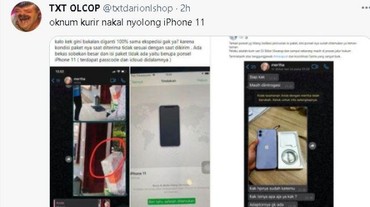 Viral Oknum Kurir Berani Curi Isi Paket, Barang yang Diambil Fantastis