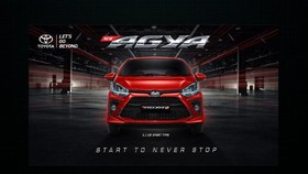 Toyota New Agya Tampil Agresif Bawa DNA Balap GR Sport