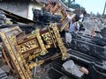 FOTO: Reruntuhan Saksi Gempa Dini Hari di Pulau Bali