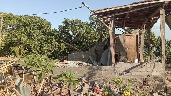 Gempa mengguncang beberapa titik di Bali, termasuk kawasan Bangli dan Karangasem.