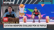 VIDEO: Catatan Menpora Evaluasi PON XX Papua
