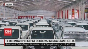 VIDEO; Pemerintah Percepat Produksi Kendaraan Listrik