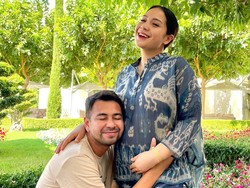 Gaya Nagita Slavina Pakai Kaos Rebahan Rp 7,9 Juta, Bikin Netizen Heboh
