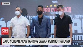 VIDEO: Daud Yordan Akan Tanding Lawan Petinju Thailand