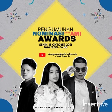 Ini Dia Daftar Nominasi Anugerah Musik Indonesia Award 2021