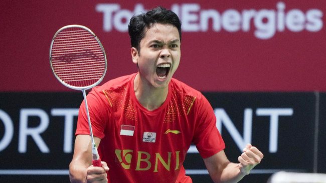 Anthony Ginting Juara Singapore Open, Patahkan Rekor 50 Tahun