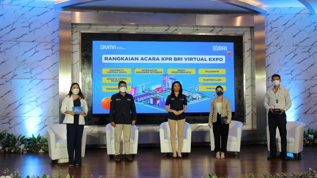 BRI menggelar KPR Virtual Expo Vol.2 'Raih Rumah Impian' selama tiga bulan mulai 15 Oktober sampai 15 Januari 2022.