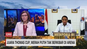 VIDEO: Juara Thomas Cup, Merah Putih Tak Berkibar di Arena