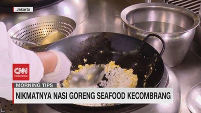 VIDEO: Nikmatnya Nasi Goreng Seafood Kecombrang