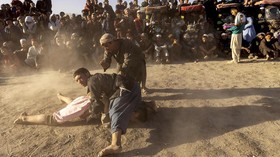 FOTO: Adu Kuat Pegulat Afghanistan di Tengah Rezim Taliban
