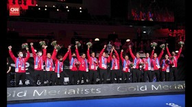 VIDEO: Indonesia Rebut Piala Thomas Tanpa Kibaran Merah Putih