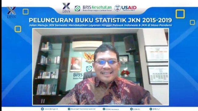BPJS Kesehatan & DJSN Luncurkan Buku Statistik JKN 2015-2019 Buku Statistik JKN berisi gambaran capaian dan perkembangan Program JKN-KIS dalam bentuk indikator kepesertaan, iuran, dan pelayanan BPJS Kesehatan.