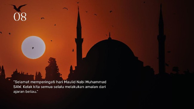 INTIP: 8 Ucapan Maulid Nabi yang Cocok untuk Kirim Pesan
