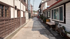 Guryongpo Modern Culture and History Street in Pohang-si, Korea