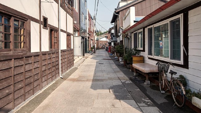 Guryongpo Modern Culture and History Street in Pohang-si, Korea