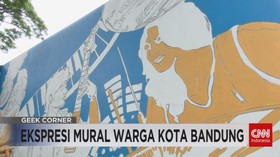 VIDEO: Ekspresi Mural Warga Kota Bandung