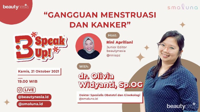 Angkat Tema Menstruasi, Ini Instagram Live yang Paling Ditunggu Para Beauties Angkat Tema Menstruasi, Ini Instagram Live yang Paling Ditunggu Para Beauties