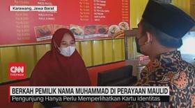 VIDEO: Berkah Pemilik Nama Muhammad di Perayaan Maulid