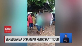 VIDEO: Sekeluarga Disambar Petir Saat Tidur