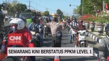 VIDEO: Semarang Kini Berstatus PPKM Level 1