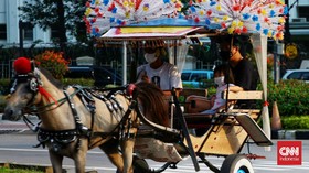 Delman Akan Permanen Dilarang di Monas, Gugus Tugas Disiapkan