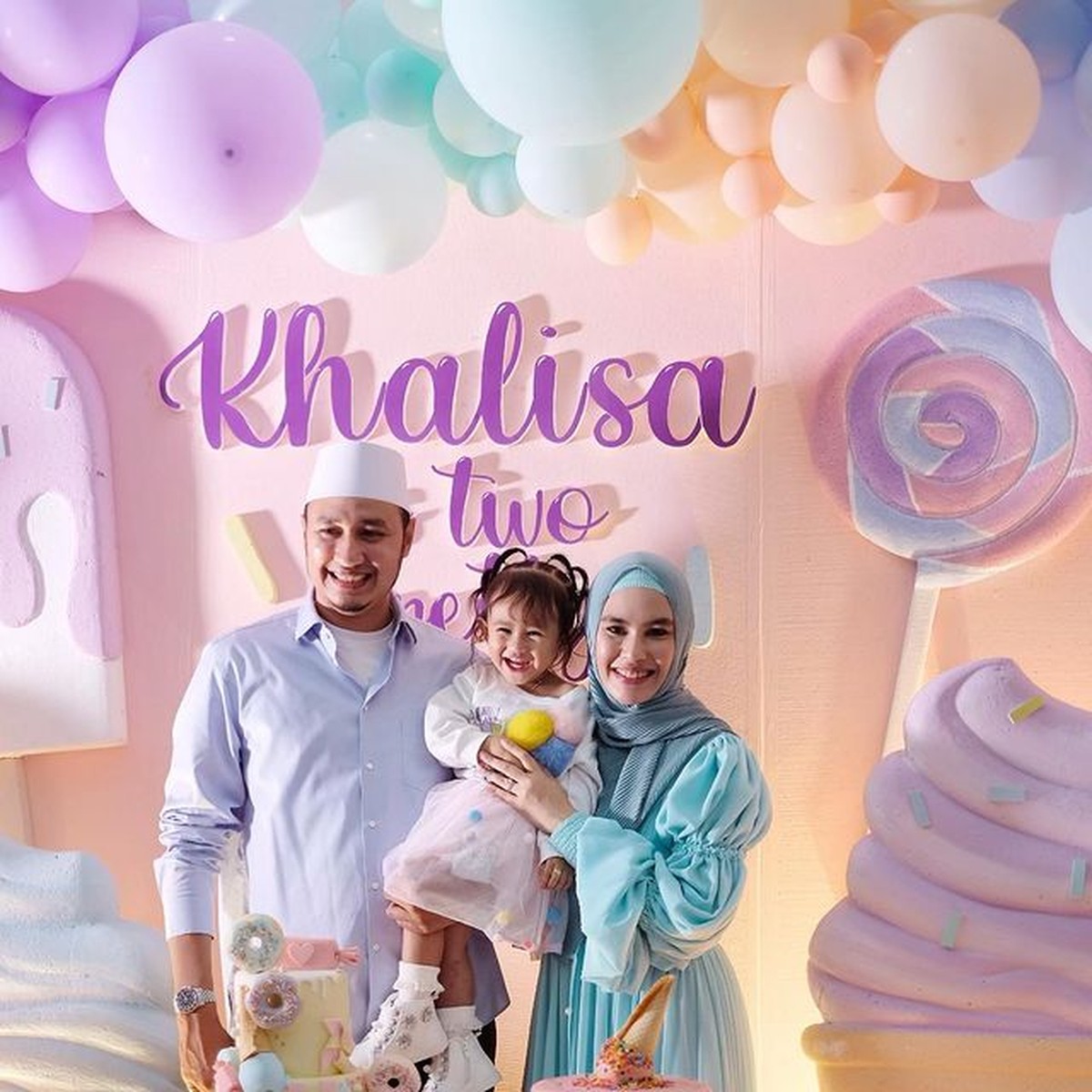 Potret Mewah Perayaan Ultah ke-2 Khalisa Anak Kartika Putri & Habib Usman
