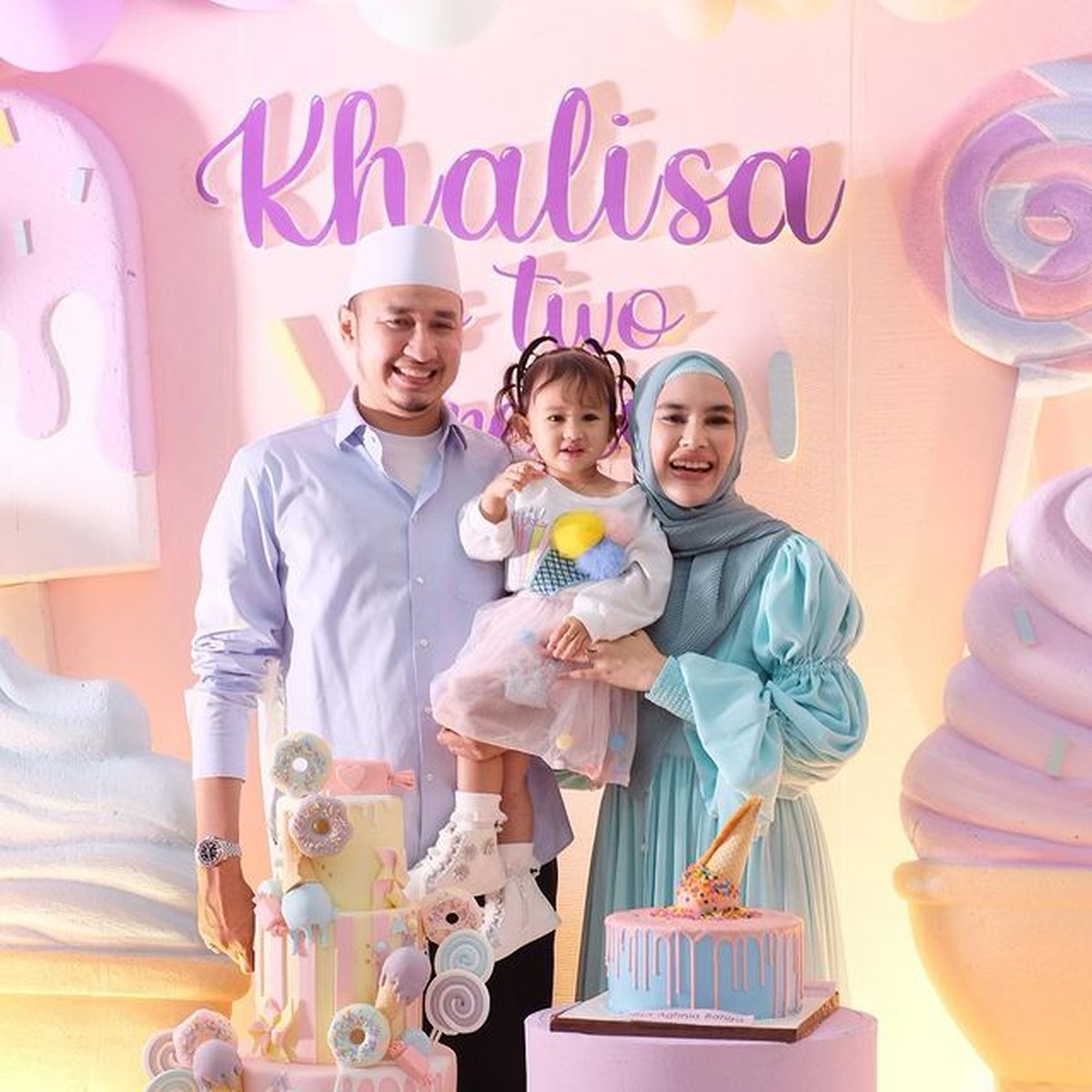 Potret Mewah Perayaan Ultah ke-2 Khalisa Anak Kartika Putri & Habib Usman