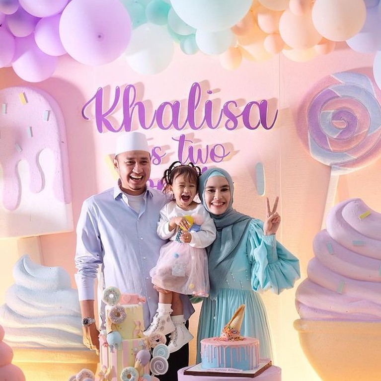 Potret Mewah Perayaan Ultah ke-2 Khalisa Anak Kartika Putri & Habib Usman