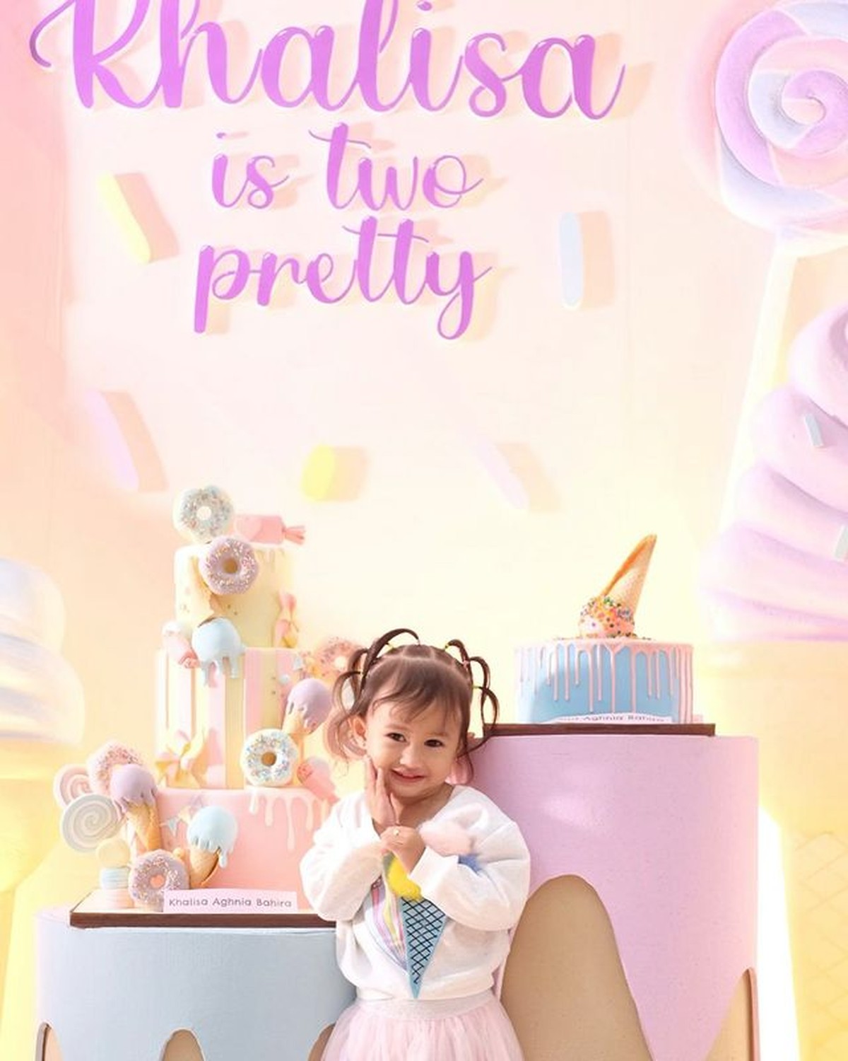 Potret Mewah Perayaan Ultah Khalisa ke-2 Anak Kartika Putri & Habib Usman