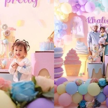 7 Potret Mewah Perayaan Ultah ke-2 Khalisa Anak Kartika Putri & Habib Usman