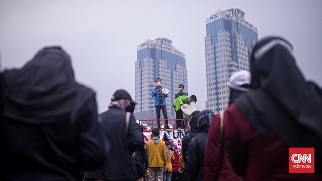 Koordinator Pusat BEM SI mengalami peretasan jelang Aksi Nasional yang akan digelar di depan Istana Negara, Senin (11/4).