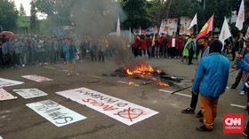 BEM SI Geruduk DPRD Jawa Barat, Evaluasi 7 Tahun Jokowi