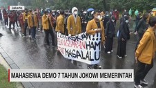 VIDEO: Mahasiswa Demo 7 Tahun Jokowi Memerintah