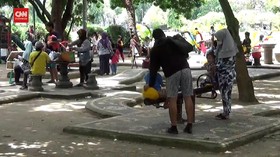VIDEO: PPKM level 2, Taman Kota Denpasar diserbu Anak-Anak