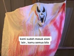 Uji Nyali! Makan Kwetiau Ditemani Pocong hingga Kuntilanak di Warung Seram Ini