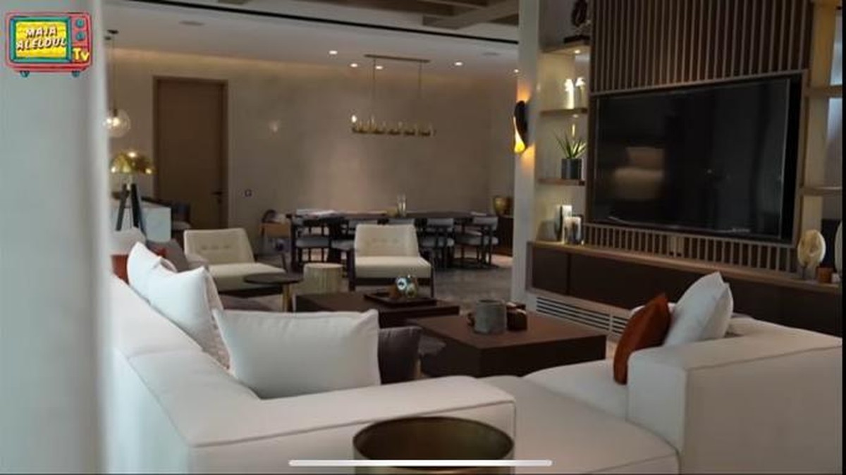 Rumah baru Maia Estianty akhirnya selesai dibangun dan didekor&comma; ia menggelar pengajian di rumah barunya&period; Yuk intip&excl;