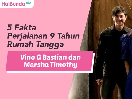 5 Fakta Perjalanan 9 Tahun Rumah Tangga Vino G Bastian dan Marsha Timothy