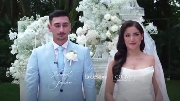 Sah! Jessica Iskandar dan Vincent Verhaag Resmi Jadi Suami Istri