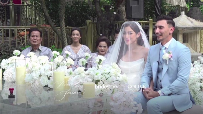 Jessica Iskandar resmi menikah dengan Vincent Verhaag