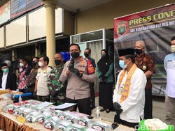 Polres Jakbar Musnahkan 326 Kg Narkoba Hasil Pengungkapan 2 Bulan