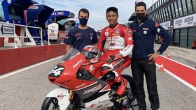 MotoGP Pamer Debut Mario Aji di Moto3 Emilia Romagna