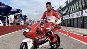 Mario Aji Absen di Moto3 Algrave Usai Patah Tulang Paha