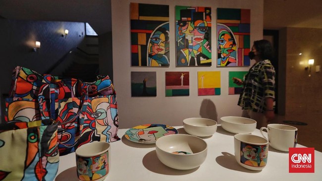 FOTO: Berkunjung ke Pameran Seni Kontemporer di Kemang