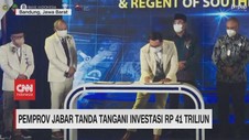 VIDEO: Pemprov Jabar Tanda Tangani Investasi Rp 41 Triliun