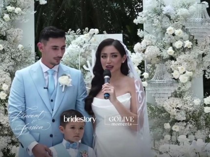 7 Momen Manis Pernikahan Jessica Iskandar & Vincent Verhaag, El Barack Sweet Banget Bun