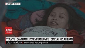 VIDEO: Jatuh Saat Hamil, Perempuan Lumpuh Setelah Melahirkan