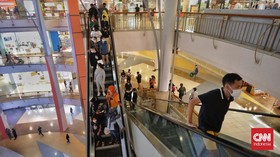 FOTO: Wajah Mal Jakarta Saat PPKM Level 2
