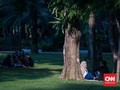 FOTO: Menikmati Sore di Lapangan Banteng