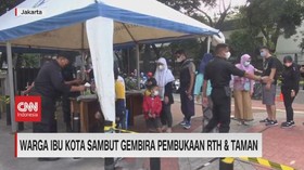 VIDEO: Warga Ibu Kota Sambut Gembira Pembukaan RTH & Taman