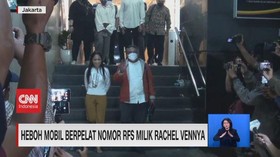 VIDEO: Heboh Mobil Berpelat Nomor RFS Milik Rachel Vennya